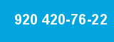 920 420-76-22